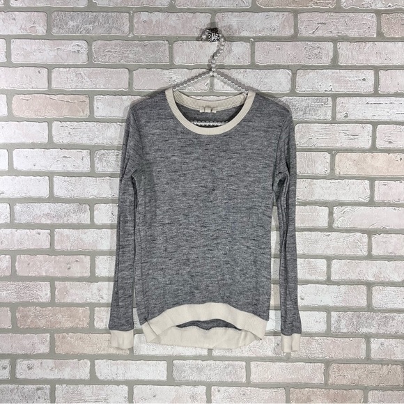 Wilfred Aritzia Heather Galaxy Berri Long Sleeve Sweater Size XXS - Picture 3 of 10